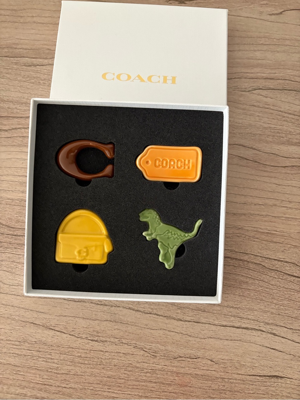 COACH Chopstick rest set Rexy NIB